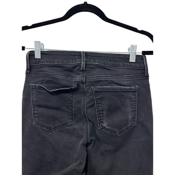 NYDJ Fit Is Everything LiftXTuck Technology Marilyn Straight Jeans Black Size 0 - Picture 10 of 10